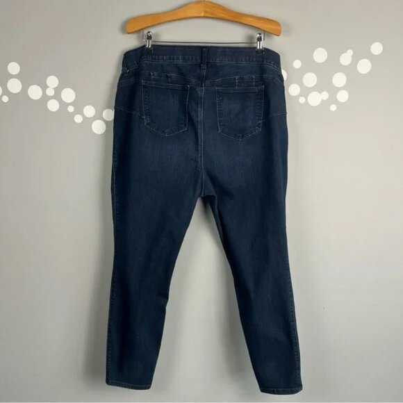 Torrid Premium Bombshell Skinny Jeans Size 20 Short High-Rise Stretch Denim - Picture 8 of 8